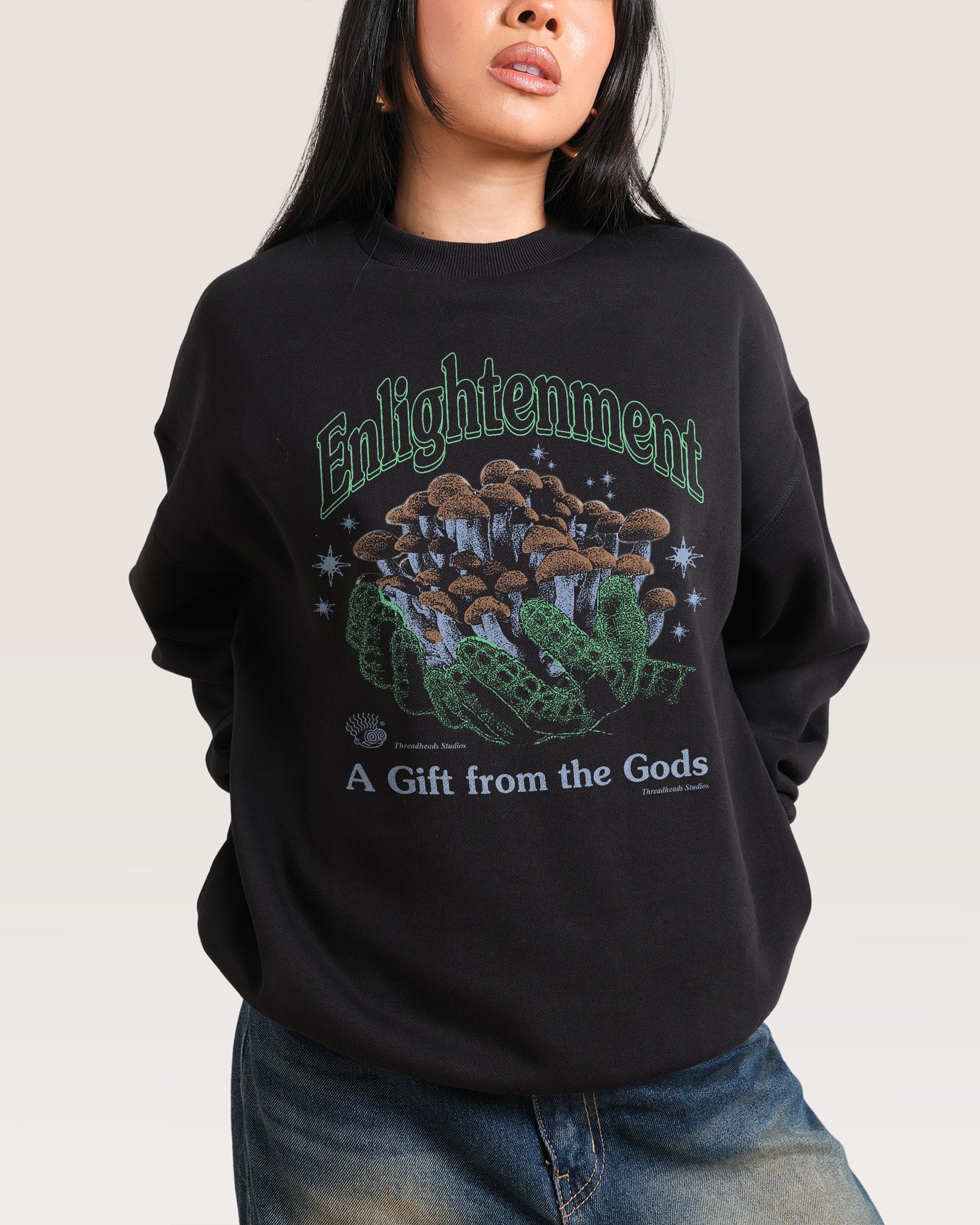 Fistful of Fungi Unisex Sweatshirt - Premium 340gsm Cotton Poly Blend