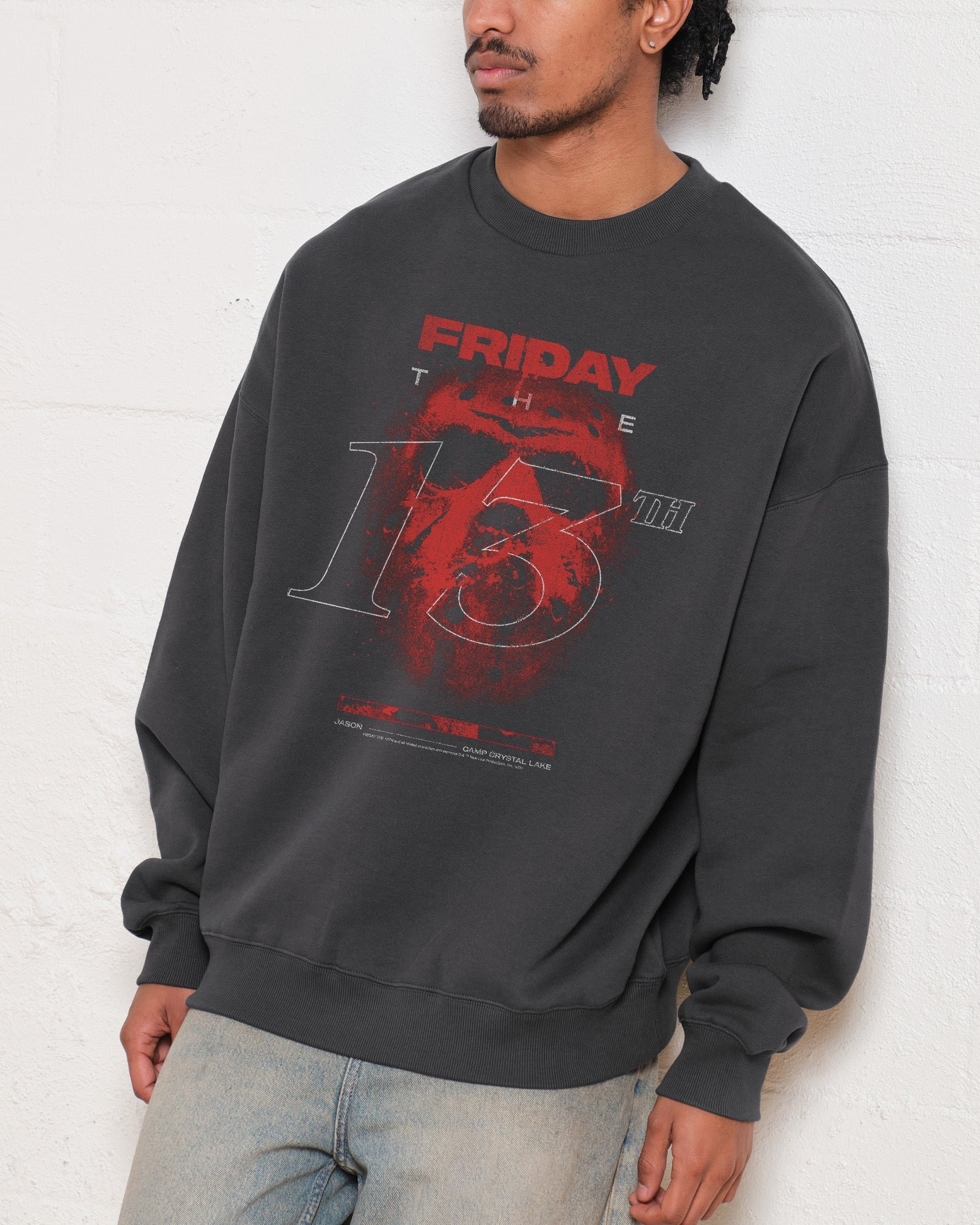 Friday the 13th Mask Unisex Sweatshirt - Premium 340gsm Cotton Poly Blend