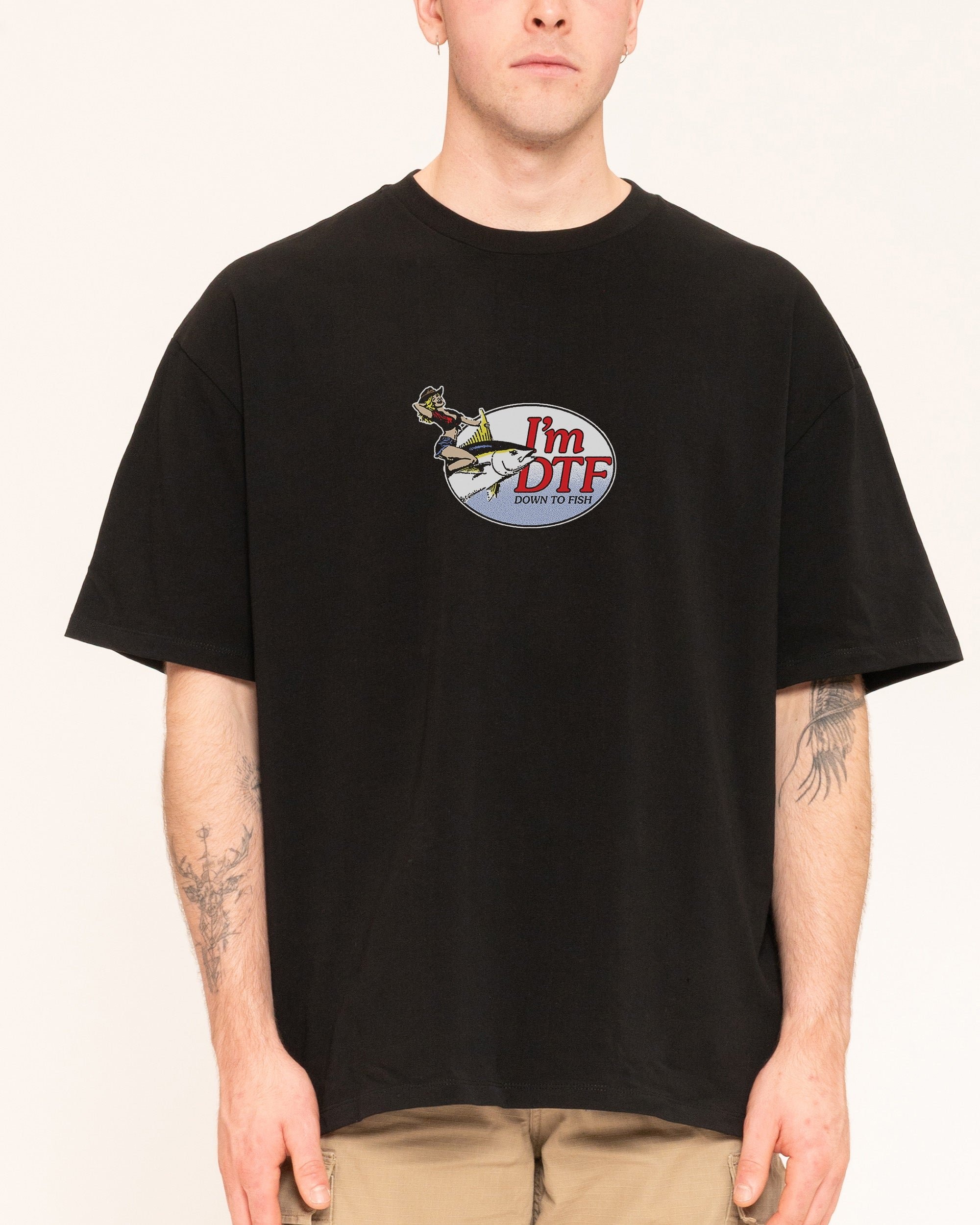 I'm DTF! Oversized Tee