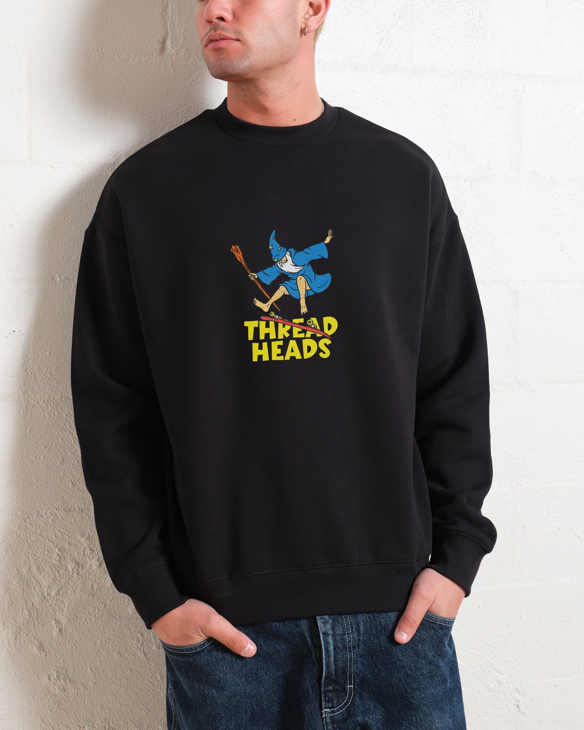 Skating Wizard Unisex Sweatshirt - Premium 340gsm Cotton Poly Blend