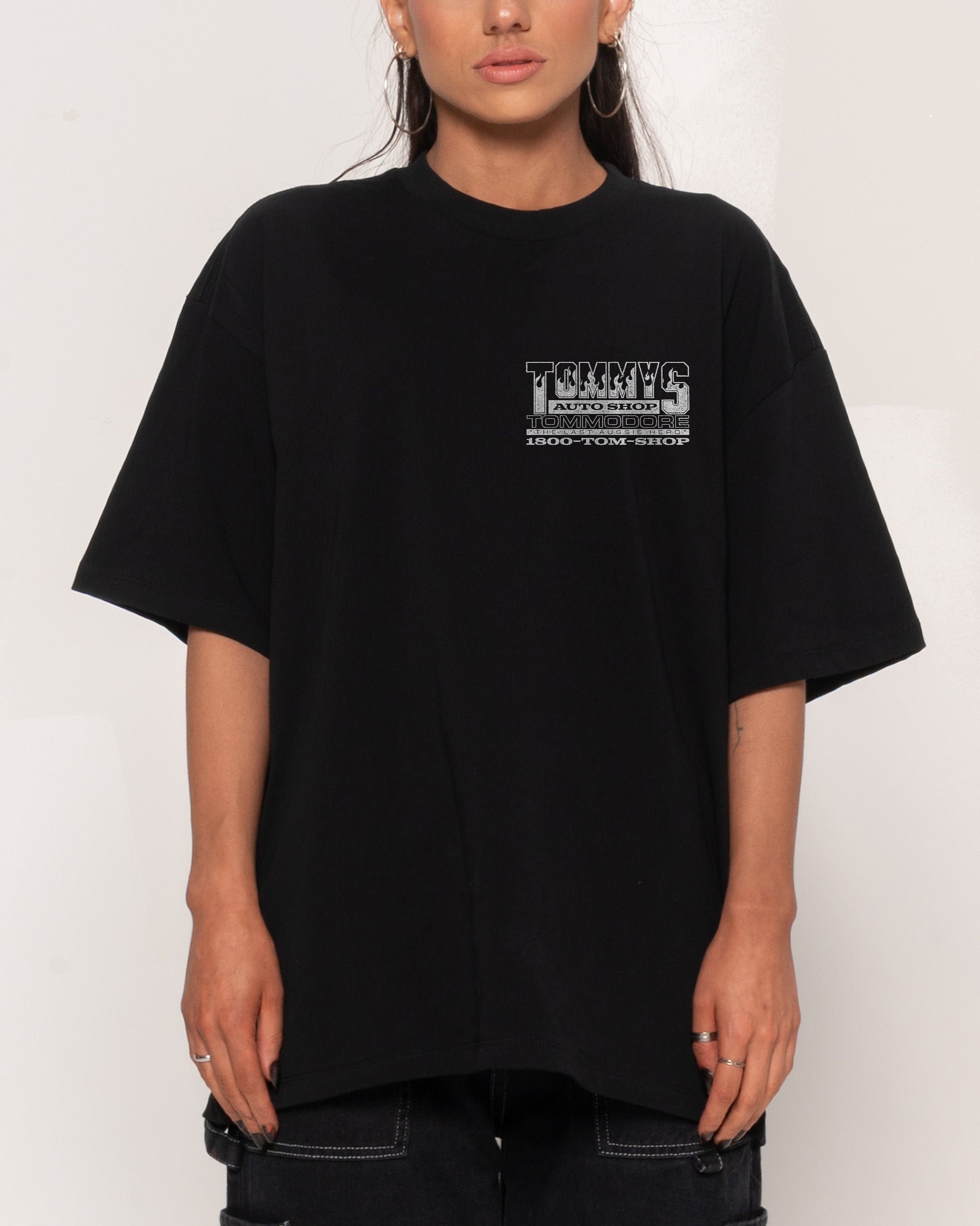 Tommy's Auto Shop Oversized Tee