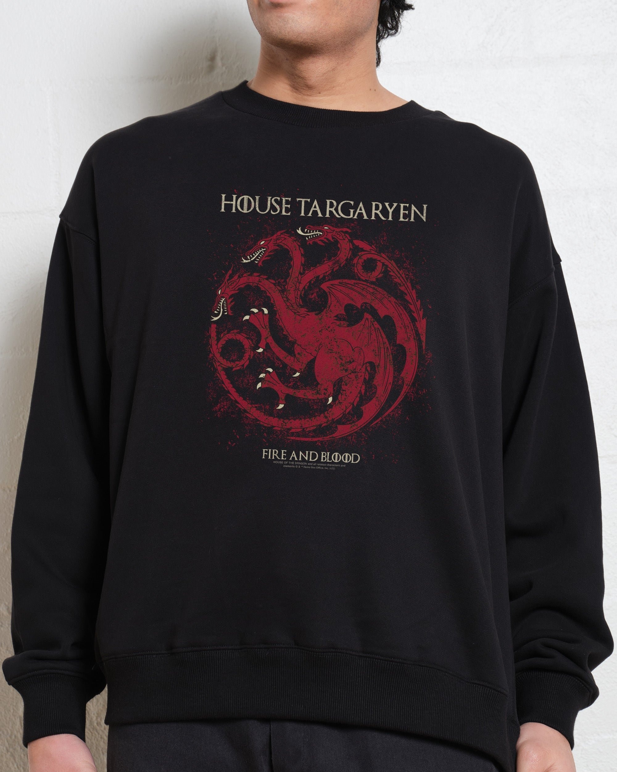 Targaryen Sigil Game of Thrones Unisex Sweatshirt - Premium 340gsm Cotton Poly Blend