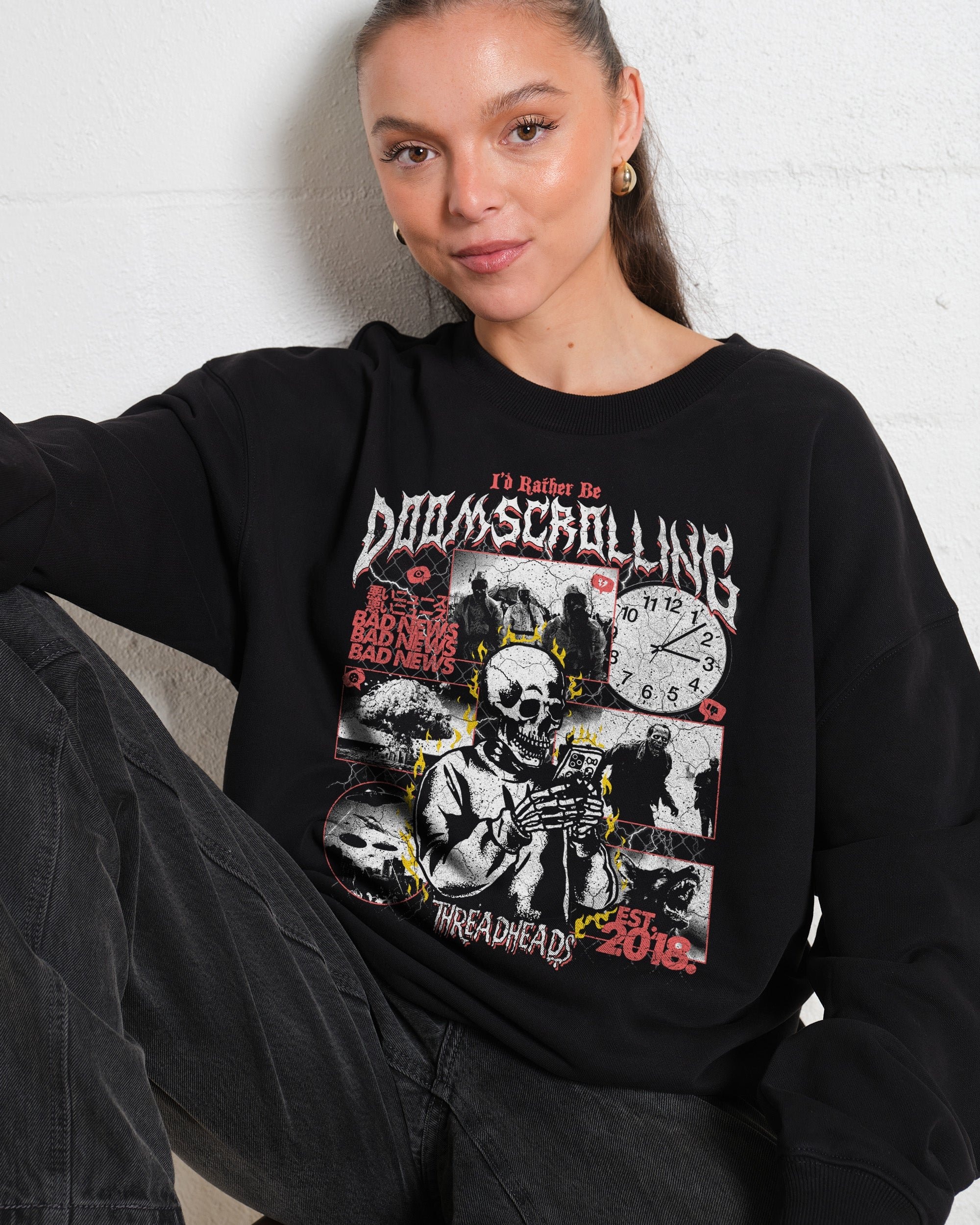 I’d Rather Be Doom Scrolling Sweatshirt