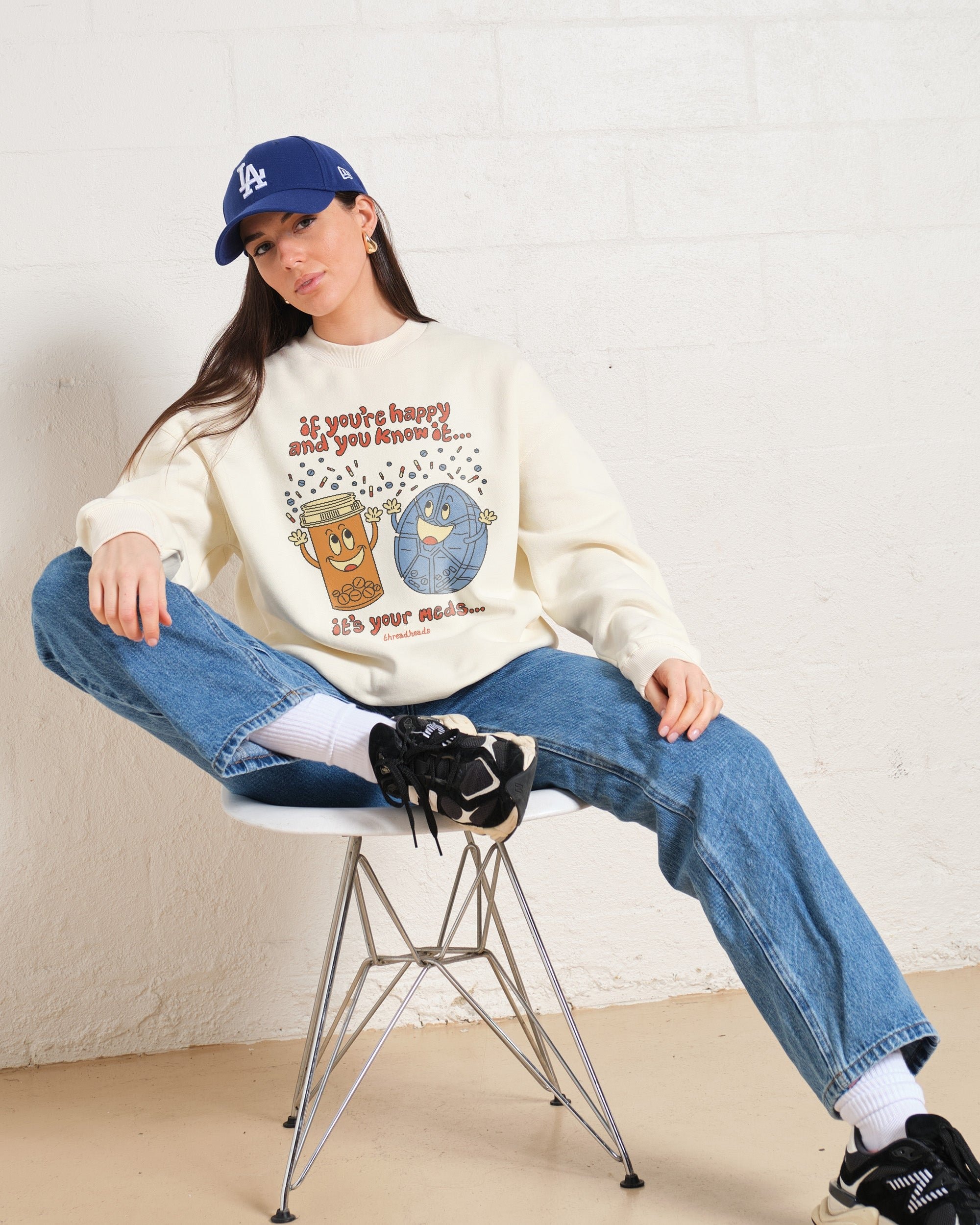 It's Your Meds Unisex Graphic Sweatshirt - Premium Cotton Poly Blend